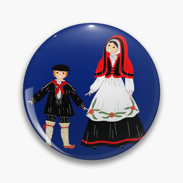 Item preview, Folklore of Hautes-Pyrenees, France designed and sold by Catherine Debusne.