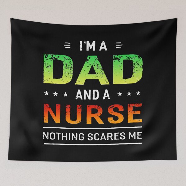 Item preview, I'm A Dad And Nurse For Father Funny Gift designed and sold by GreenFarm2022.