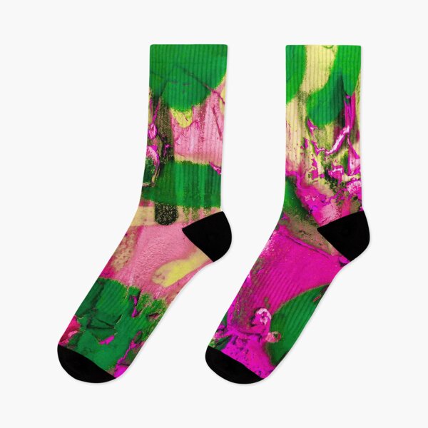Item preview, Decorative colorful green pink textured background - modern abstract pattern designed and sold by fowons.
