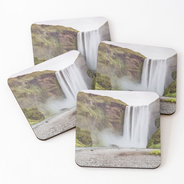Item preview, Skogafoss waterfall designed and sold by Dominika Aniola.