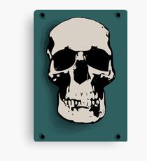 Skull - Sherlock Canvas Print