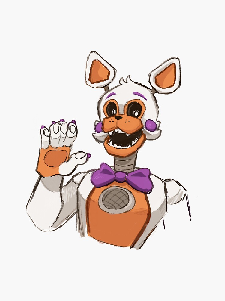 Lolbit FNaF - Fanart Funtime Purple Chica - Illustrations ART street