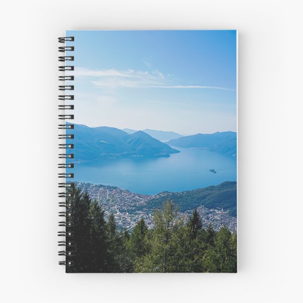 Item preview, View to Ascona and Italy with Maggia delta from Cardada mountain, Switzerland designed and sold by pisces2386.