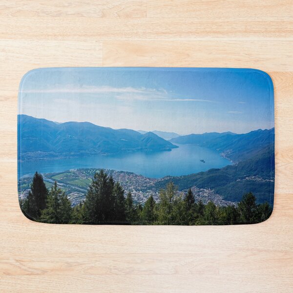 Item preview, View to Ascona and Italy with Maggia delta from Cardada mountain, Switzerland designed and sold by pisces2386.