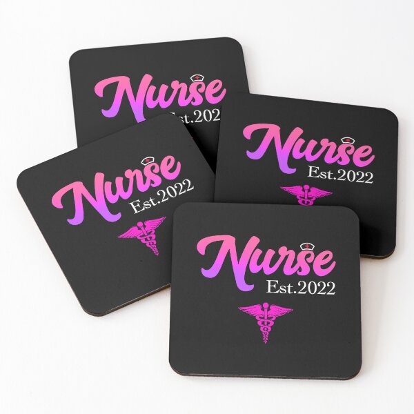 Item preview, Nurse Est 2021 RN Nursing School Graduation designed and sold by GreenFarm2022.