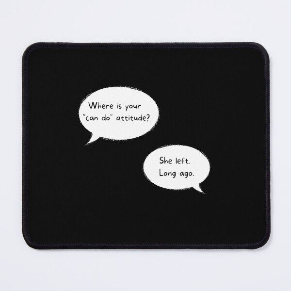 Item preview, Heartstopper Nick quote, Where is your "can do" attitude?, she left, Heartstopper Nick and Charlie's quote designed and sold by FairyOfCherries.