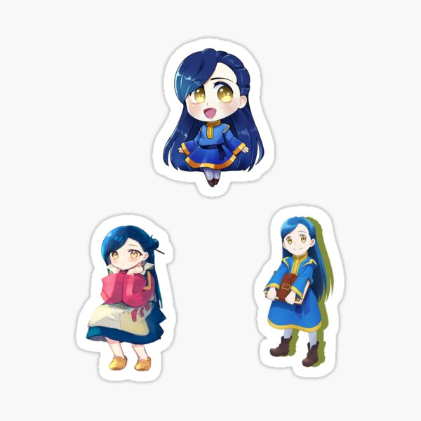 "Ascendance Of A Bookworm stickers desgin fuuny Ascendance Of A