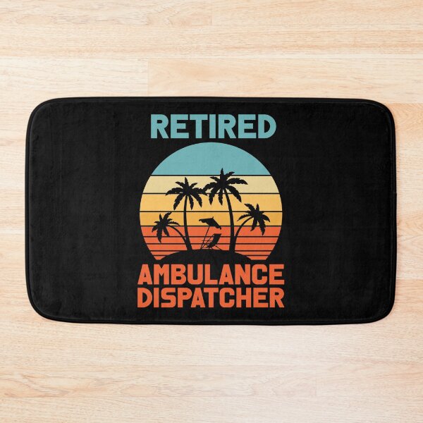 Item preview, Retired Ambulance Dispatcher - Retro Vintage Sunset designed and sold by Optix.