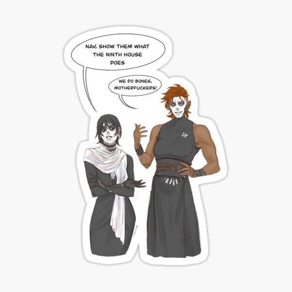 Item preview, Harrow and Gideon designed and sold by NoraFae.