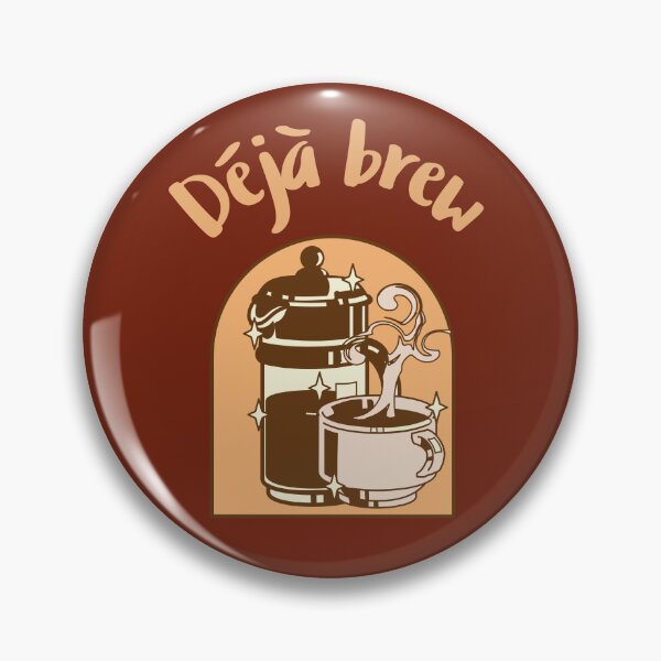 Item preview, Déjà Brew. The Perfect Coffee Invitation designed and sold by Rebel-Design.