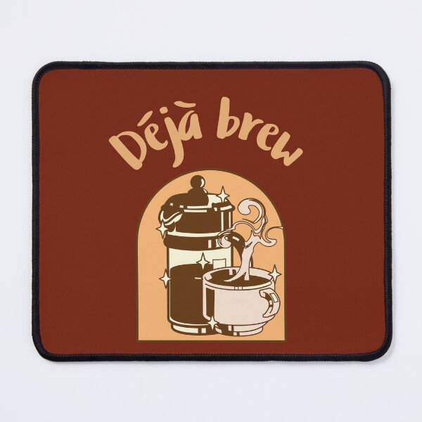 Item preview, Déjà Brew. The Perfect Coffee Invitation designed and sold by Rebel-Design.
