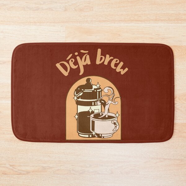 Item preview, Déjà Brew. The Perfect Coffee Invitation designed and sold by Rebel-Design.