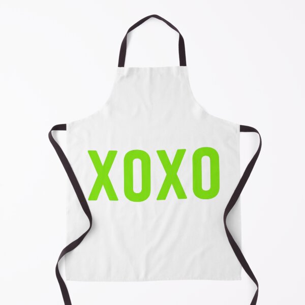 Item preview, Light green XOXO, Hugs and Kisses Love Letters designed and sold by patterniastudio.