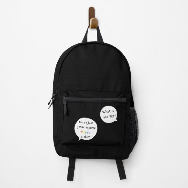 Item preview, Heartstopper Nick quote, You're just gonna assume they're a she?, Heartstopper Nick and Charlie's quote designed and sold by FairyOfCherries.