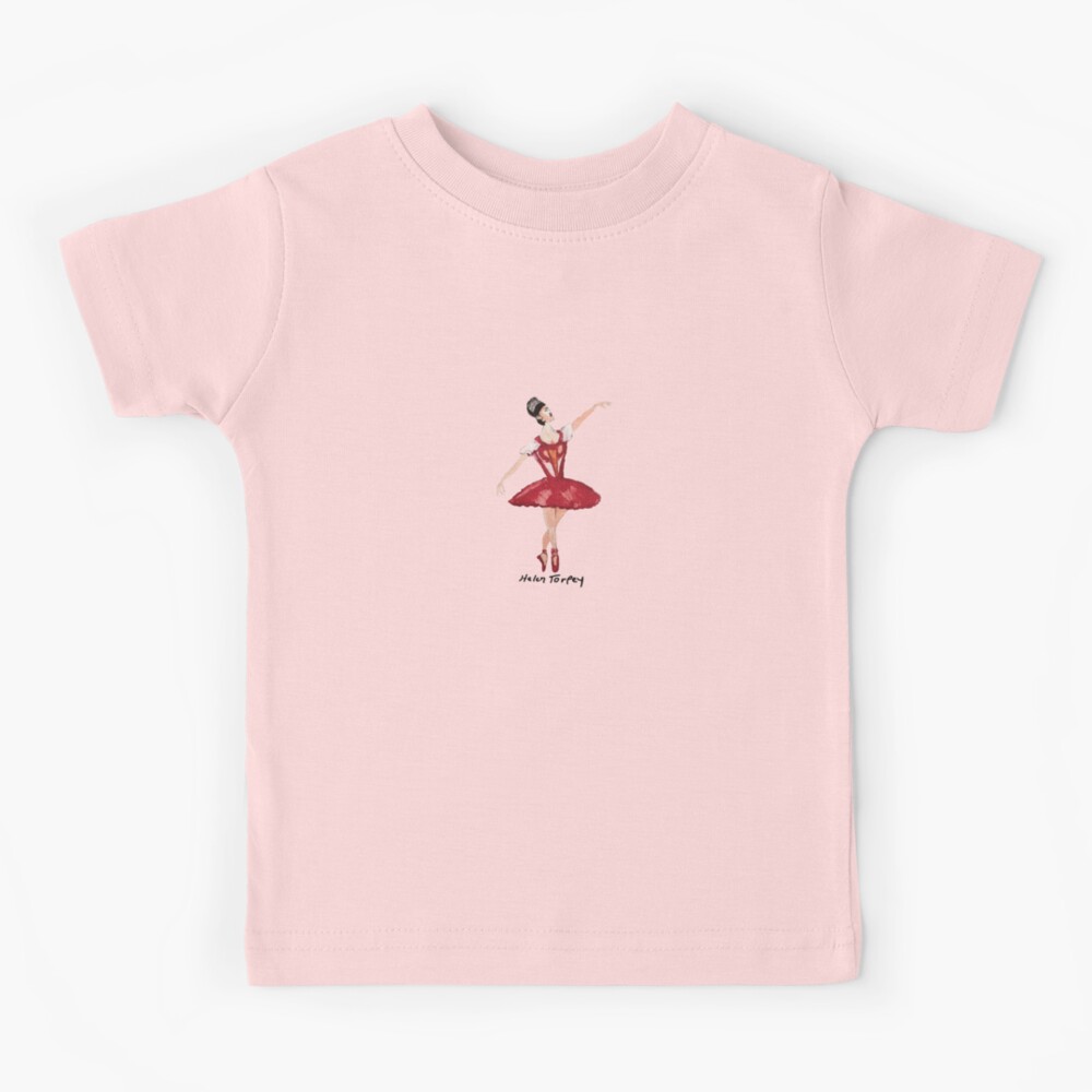 Ballerina Kids T-Shirt for Sale by HelenJTorpey