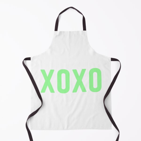 Item preview, Mint green XOXO, Hugs and Kisses Love Letters designed and sold by patterniastudio.