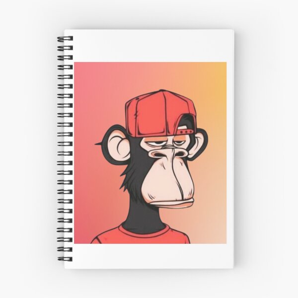 Item preview, Monkey NFT01 ,red hat Graphic  designed and sold by BabiDragon.