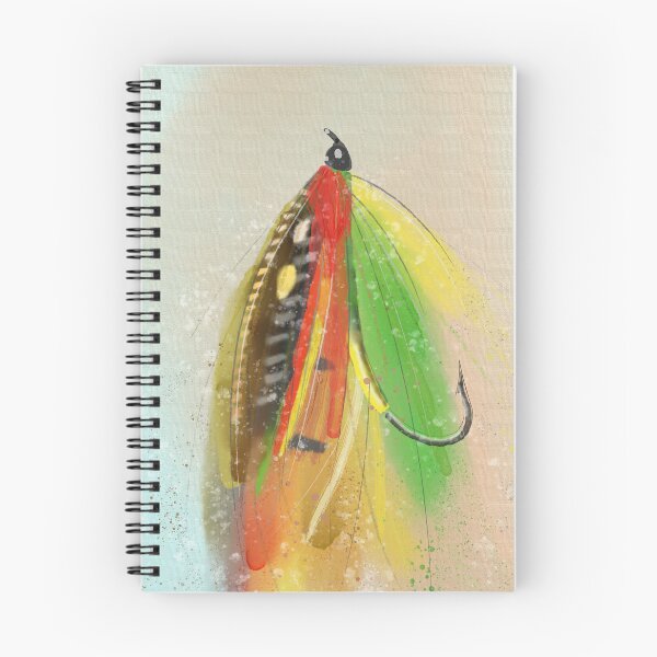 Item preview, Salmon Fly Watercolor designed and sold by hermitenvy.