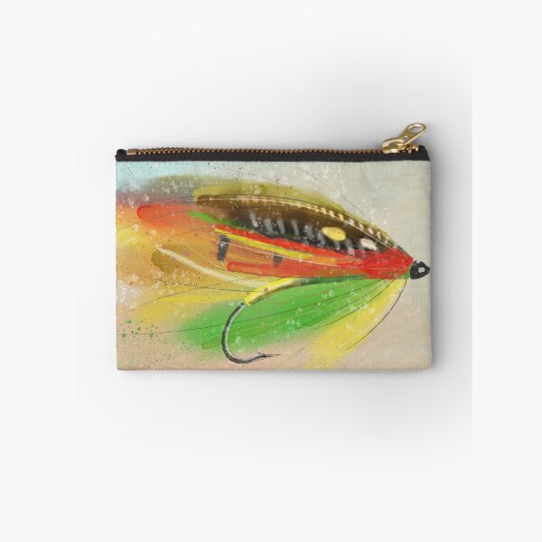 Item preview, Salmon Fly Watercolor designed and sold by hermitenvy.