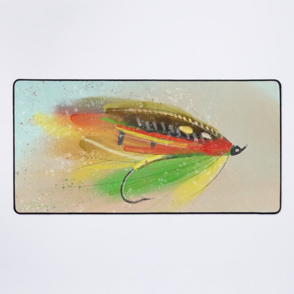 Item preview, Salmon Fly Watercolor designed and sold by hermitenvy.
