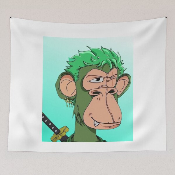 Item preview, Monkey NFT02 Zooro Graphic  designed and sold by BabiDragon.