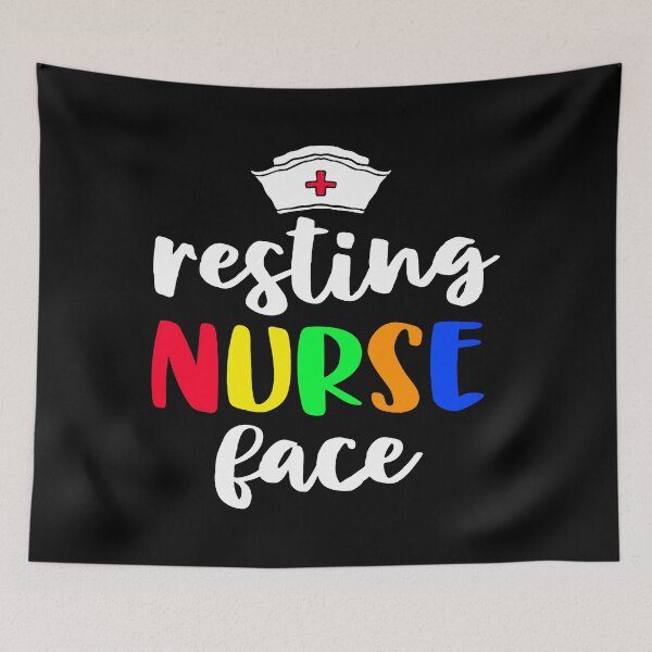 Item preview, Nurse Gifts For Women Funny Nursing Resting Nurse Face designed and sold by GreenFarm2022.