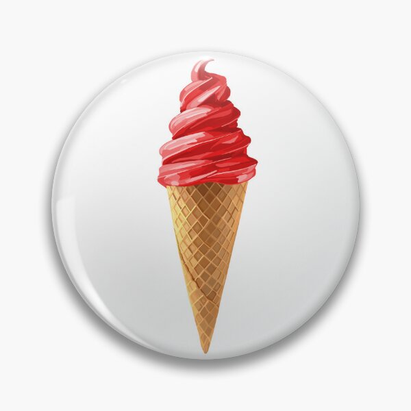 Item preview, Sweet Red Cherry Dipped Ice Cream Cone designed and sold by Deborah Camp.