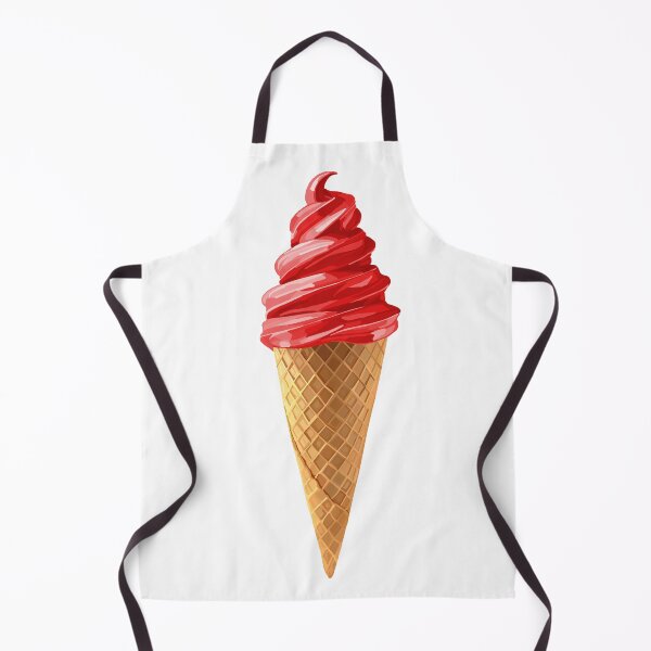 Item preview, Sweet Red Cherry Dipped Ice Cream Cone designed and sold by Deborah Camp.