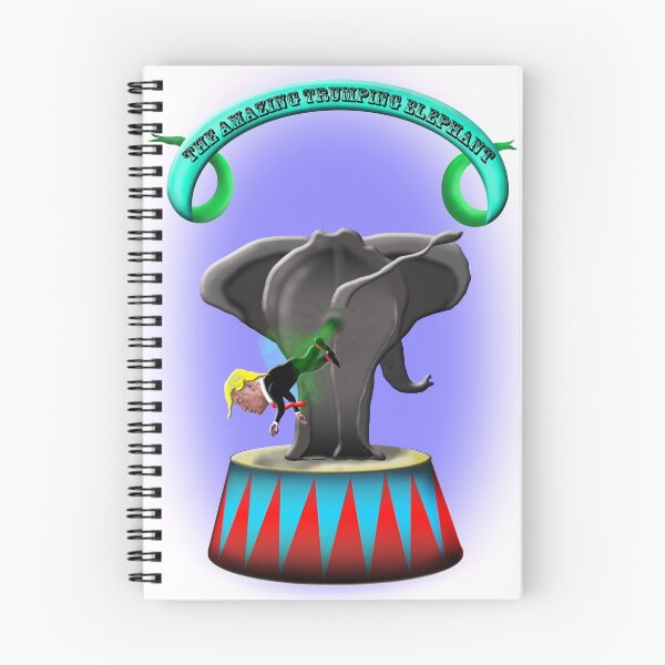 Item preview, The Amazing trumping Elephant designed and sold by gruntpig.