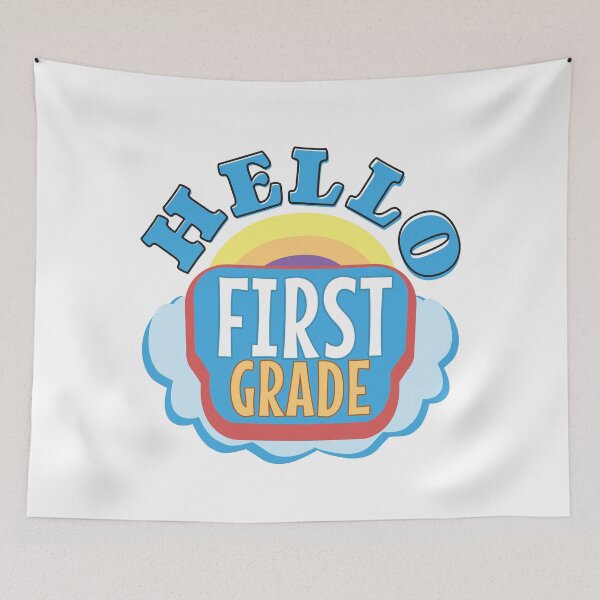 Item preview, Hello First grade designed and sold by Think4Prints.