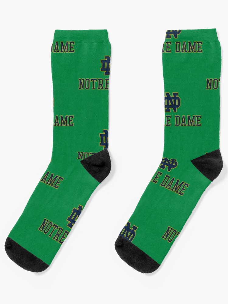 notre dame slipper socks