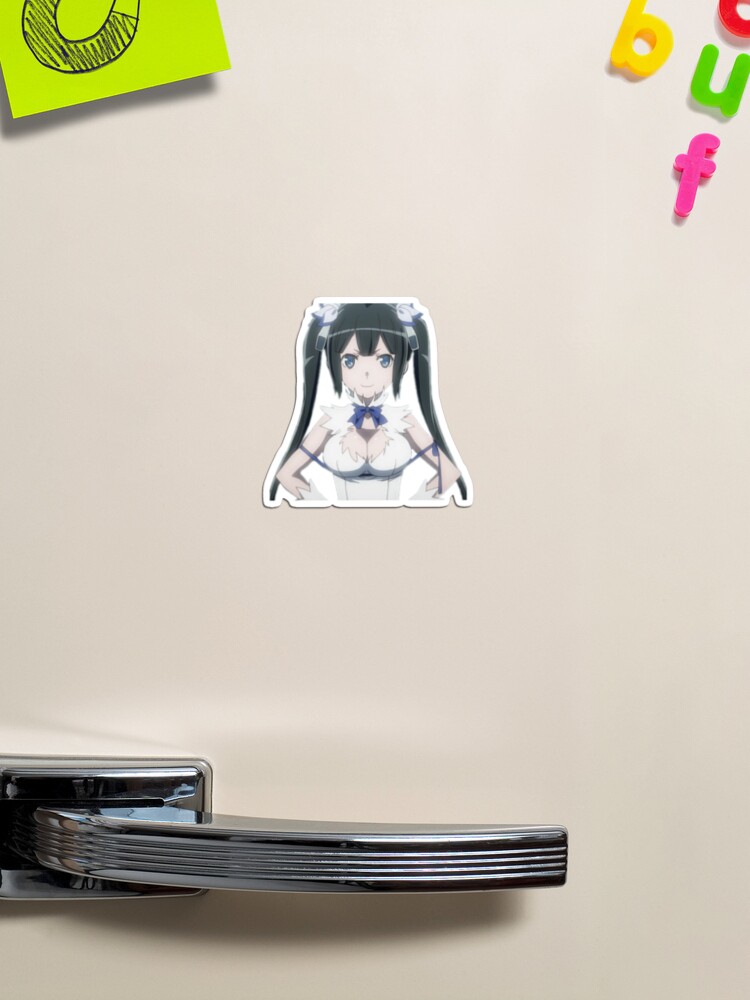 Hestia Waifu Danmachi Magnet for Sale by Mr Sticker