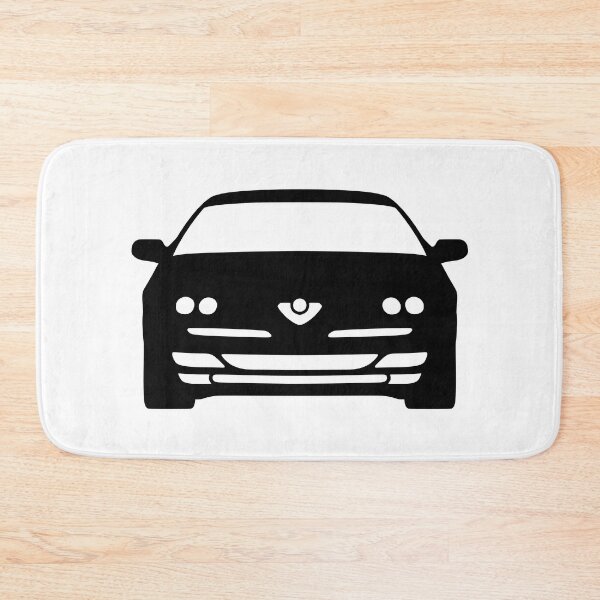 Item preview, Alfa Romeo GTV Spider Type 916 black silhouette designed and sold by EdimDesign.