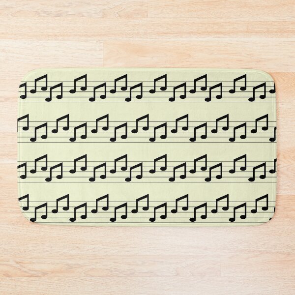 Item preview, Music Eighth Note Pattern designed and sold by DefectivePortal.