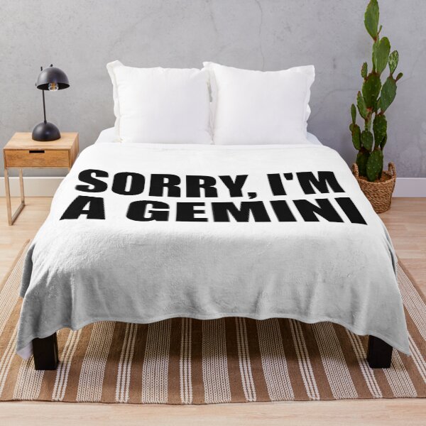 Item preview, Sorry I'm a Gemini designed and sold by Colorfulandfun.