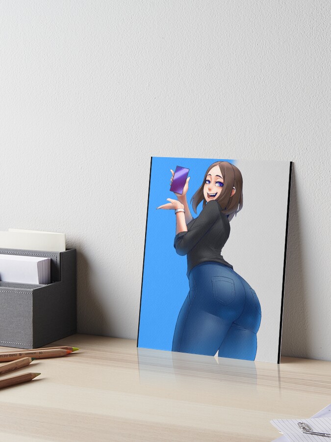 Samsung virtual assistant Sam fanart Art Board Print for Sale by