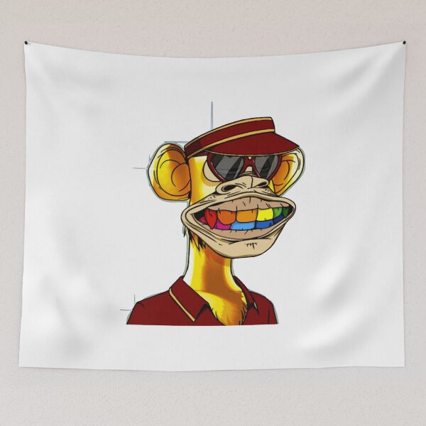 Item preview, Monkey NFT Graphic  designed and sold by BabiDragon.