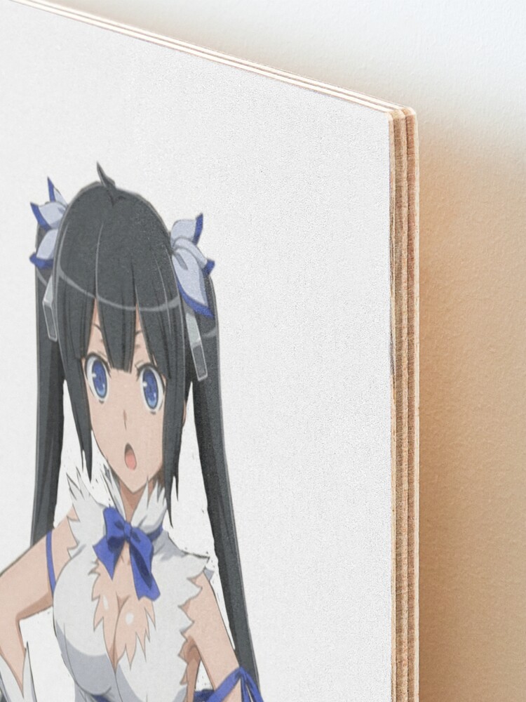 Hestia Waifu Danmachi Mounted Print for Sale by Mr Sticker