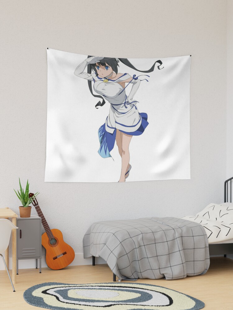 Hestia Waifu Danmachi Sticker for Sale by Mr Sticker