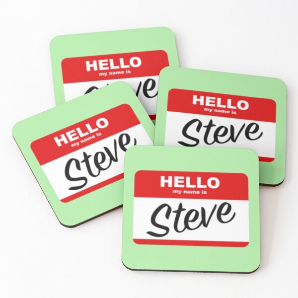 Item preview, Hello Steve   designed and sold by BabiDragon.