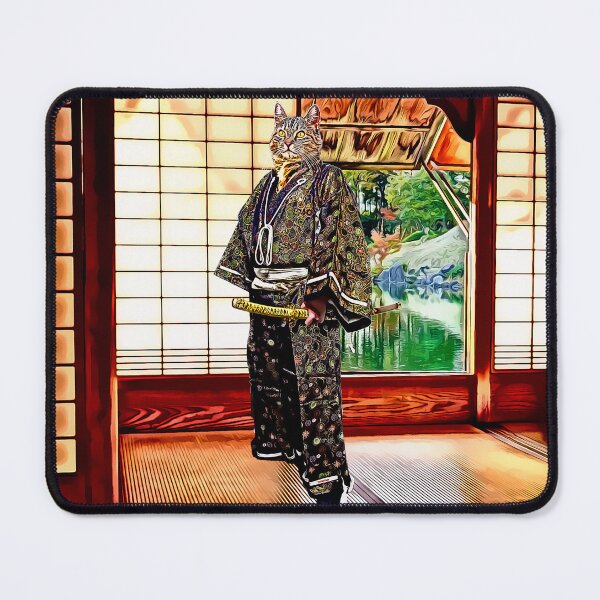 Item preview, Cat Samurai Bakeneko 怪猫 designed and sold by Zanimations.