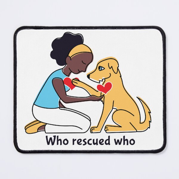 Item preview, Who Rescued Who designed and sold by marivin.