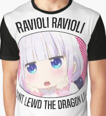 Ravioli Ravioli Dont Lewd The Dragon Loli Graphic T-Shirt
