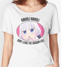Ravioli Ravioli Dont Lewd The Dragon Loli Women's Relaxed Fit T-Shirt
