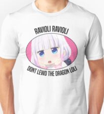 Ravioli Ravioli Dont Lewd The Dragon Loli Unisex T-Shirt