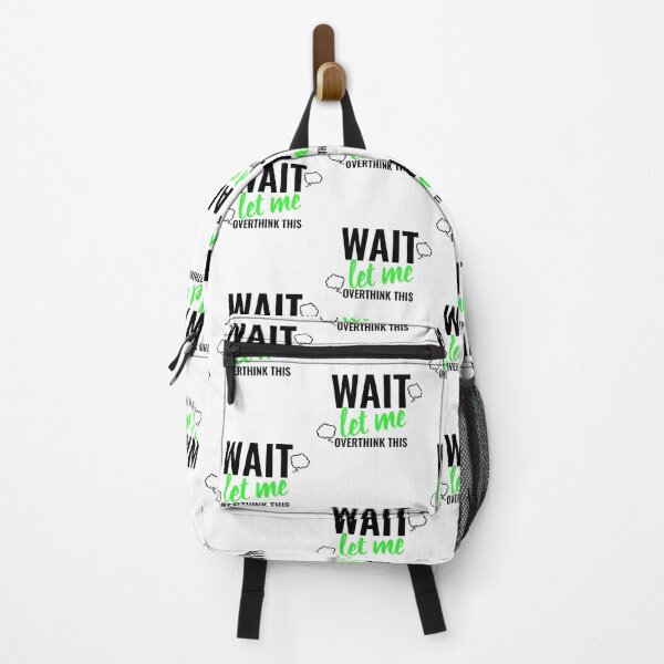 Item preview, Wait, Let Me Overthink This  designed and sold by Indra Agrawal.
