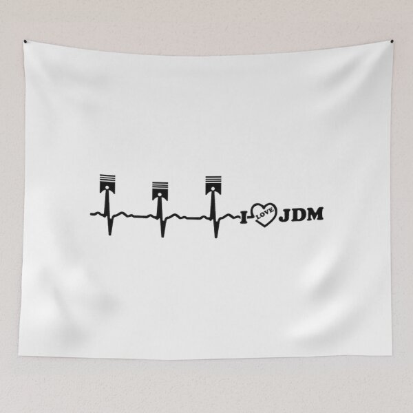 Item preview, JDM HEART BEAT designed and sold by Racingdecals.