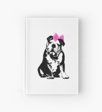 Betty Bulldog Hardcover Journal