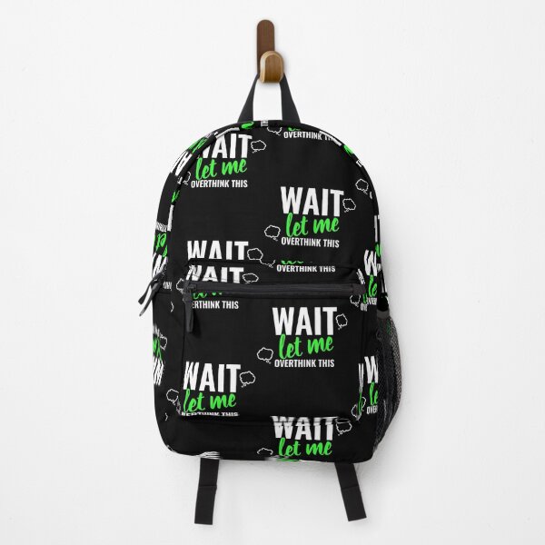 Item preview, Wait, Let Me Overthink This designed and sold by Indra Agrawal.