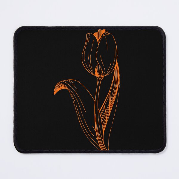 Item preview, Flower Tulip in orange designed and sold by The Love Quill.